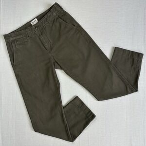 Todd Snyder Favorite Chino Straight Fit Olive Men Measures 31x30 Military Gorp